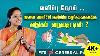 Fits amp Cerebral Palsy  Explained In Tamil  Symptoms  Causes  Treatment  Dr AVeni  Trichy [upl. by Aivatnuhs975]