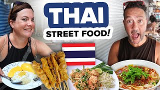 Thailands BEST STREET FOOD 🇹🇭 Where to EAT in BANGKOK 🤤 OMG [upl. by Halvaard492]