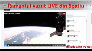 Pamantul vazut din Spatiu  Live [upl. by Ennovihs]