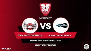 NBL National Cup Team Solent Kestrels vs Surrey Scorchers II  22102023 [upl. by Frohman]