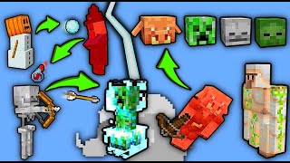 6 YEARS to make this INSANE Minecraft Farm Auto Mob Head Farm using Lightning [upl. by Akeyla]