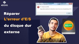 Réparer lerreur dES du disque dur externe 7 méthodes 👍 [upl. by Annol]