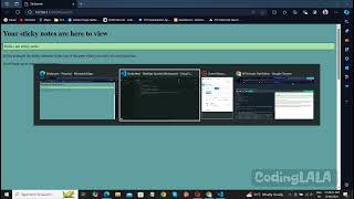 08How to easily make Sticky note with the help of Html amp Css in just 3 Minutes Html Css Tutorial [upl. by Hatch]