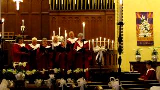 quotAntiphonal Alleluiaquot  Bellaire Presbyterian Church Choir on Easter [upl. by Rufina828]