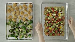 Sheet Pan Dinners 2 Ways [upl. by Krefetz]