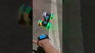 This RC stunt car toy including a watch and gesture remote control 24G remote control technology [upl. by Kobi]