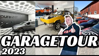 GARAGETOUR  ALLA BILAR VI HAR JUST NU  VLOGG 588 [upl. by Myrta]