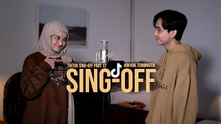 SINGOFF TIKTOK SONGS PART 17  Penjaga Hati Greedy Terminator vs EltasyaNatasha [upl. by Rosemari248]