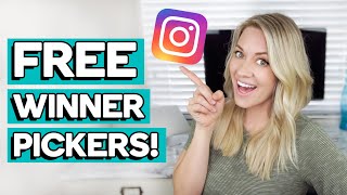 HOW TO PICK A WINNER ON INSTAGRAM GIVEAWAY Free Random Winner Picker for Comment amp Story Entries [upl. by Elrebma]