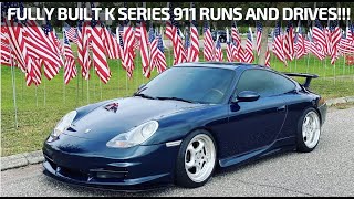 Fully Built 900Hp Capable K24 Honda Swapped Porsche 911 Is Up And Running [upl. by Okika741]