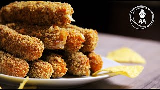 BEST SUPER Crispy Tortilla Chips Mozzarella Sticks Recipe Самые Хрустящие СЫРНЫЕ Палочки Рецепт [upl. by Ronen]