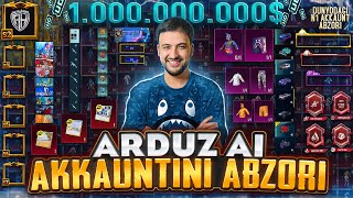 ArduzAi AKKAUNTI 🤑 1000000000 ketgan akkaunt 😮 XAMMA NARSASI BOR EKAN 😱 DUNYO N1 akk abzori [upl. by Akienaj]