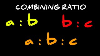 How To Combine Two Ratios [upl. by Aivan]