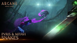 Miyavi amp PVRIS  Snakes  Arcane League of Legends  Riot Games Music [upl. by Bridge286]