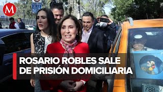 Tribunal pone fin a proceso contra Rosario Robles por La Estafa Maestra [upl. by Leumhs]