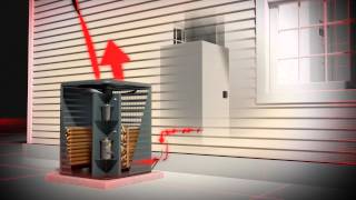 How It Works Air Source Heat Pump [upl. by Naol]