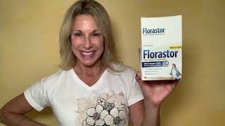 Florastor Daily Probiotic Supplement for Women and Men Proven to Support Digestive Health Review [upl. by Arretak]