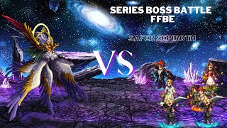 FFBE Series Boss Battle  Safer Sephiroth 3TK with FF7 Units [upl. by Ynolem]