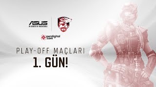 Asus Wolfteam Ligi Playoff Maçları Birinci Gün [upl. by Tewell]