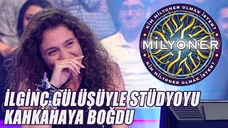 İlginç gülüşüyle stüdyoyu kahkahaya boğdu [upl. by Cacilie]