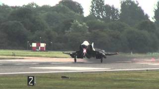 PHANTOM F4 LANDING AT FAIRFORD UK [upl. by Akimahc]