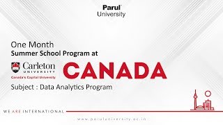 One Month Summer School Program at Carleton University Canada  WeAreInternational [upl. by Nylyrehc8]