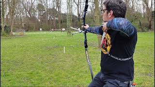 Andre test the N3 pro bow limbs archery [upl. by Raff]