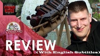 Review Attractiepark Slagharen ENGLISH VERSION [upl. by Philine]