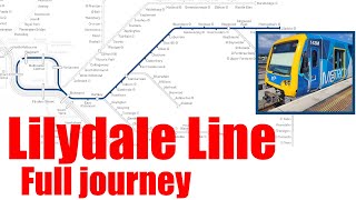 Lilydale Line  Full Journey to Flinders Street [upl. by Feinberg]