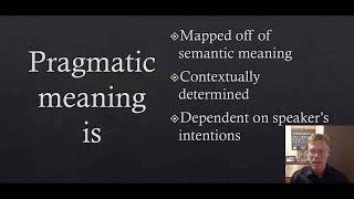 A Brief Introduction to Pragmatics vs Semantics [upl. by Ydnagrub]