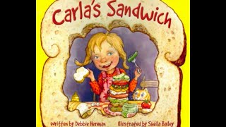 Carlas Sandwich read aloud bedtime story [upl. by Malcolm841]