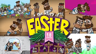 The Story of Easter for Kids  Stories of the Bible  Holy Week [upl. by Nnaeirual]