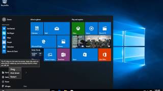 ✔️ Window 10  How to Shut Down Restart and Sleep Turn Off Computer [upl. by Akihsat456]
