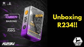 R234 Cyber Barong Mystic Purple  Mafia Vape Unboxing [upl. by Divad13]