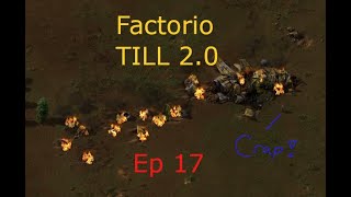 Copper Getting Scarce  Factorio Till 20 Ep 17 [upl. by Greeson]