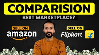 Amazon vs Flipkart  Best Marketplace for New Sellers in 2024  Ecommerce Business for Beginners [upl. by Filiano]