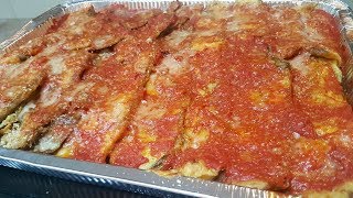 PARMIGIANA DI MELANZANE  FoodVlogger [upl. by Ahsyt]