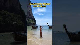 RAILAY BEACH Thailand paradise found please subscribe [upl. by Kaila]