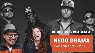 Rockeiros reagindo a Rap  Racionais MCs Nego Drama CLÁSSICO  Respetáculo Vida Sem Trilhos [upl. by Lyall]