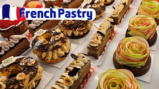 Un jour dans une pâtisserie française〈 Pâtisserie Yann 〉 Recette du flan parisien [upl. by Ulyram168]