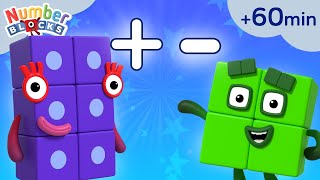 Learn Addition and Subtraction Level 2  Learn to Count  Maths Cartoons for Kids  Numberblocks [upl. by Peria578]