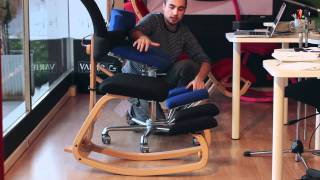 Comparativa sedie ergonomiche Komfort e Stokke Thatsit  Varier [upl. by Htebiram]