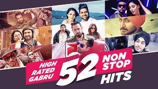 quotHigh Rated Gabru 52 NonStop Hitsquot  NewYear2018 Special Songs  Birgi Veerz  TSeries [upl. by Einiffit]