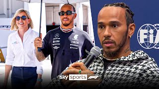 Lewis Hamiltons STRONG opinion on FIA investigation of Susie Wolff [upl. by Elfreda]