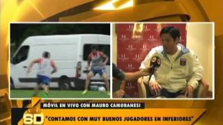 Mauro Camoranesi en vivo en Somos Deporte [upl. by Anastice]