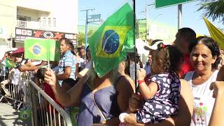 Nosso repórter no Desfile de 7 de setembro em Januária [upl. by Aden612]