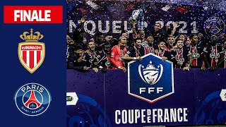 Finale AS Monaco  ParisSG 02 le résumé I Coupe de France 20202021 [upl. by Snebur894]