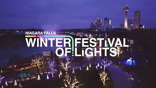 2023  2024 Winter Festival of Lights  Niagara Falls Canada [upl. by Enilegna204]