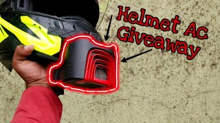 Helmet AC Best for Summers  Giveaway [upl. by Amada]