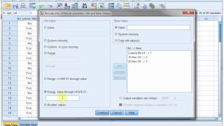 SPSS Grouped frequency table [upl. by Zennie]